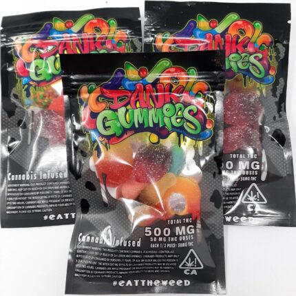 Danks Assorted THC Gummies 500MG