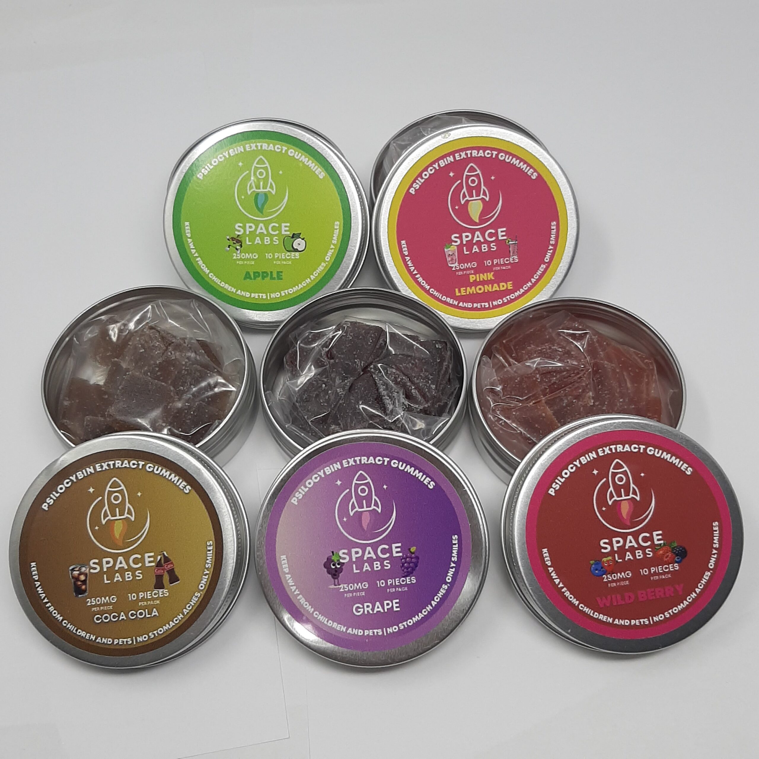 20260617_105622 Spacelabs Psilocybin Extract Gummies 10X250MG - Multiple Flavours Available! - Image 1